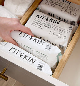 Kit and Kin Biodegradable Baby Wipes